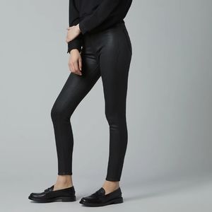 DL1969 29 Florence instasculpt skinny coated black jeans